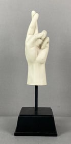 Vitruvian Promise Hand Sculpture
