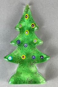 Murano Art Glass Christmas Tree