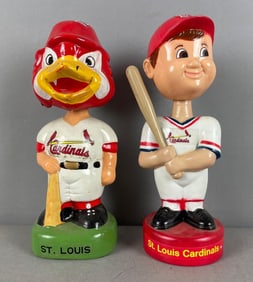 Group of 2 1988 St. Louis Cardinals Bobbleheads