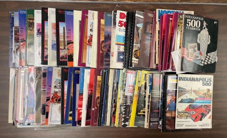 Group of Indy 500 Official Programs and More