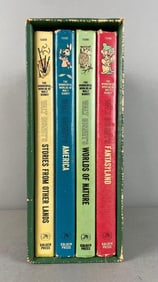 1965 The Wonderful Worlds of Walt Disney 4 Book Set