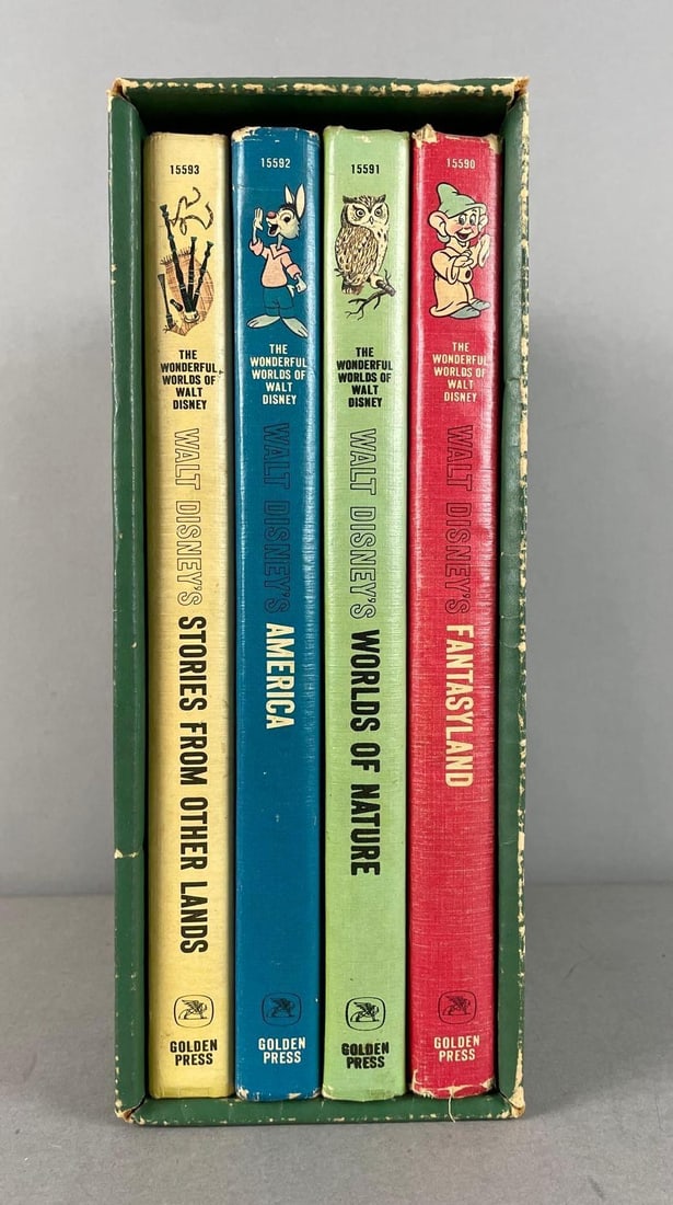 1965 The Wonderful Worlds of Walt Disney 4 Book Set (1 of 3)