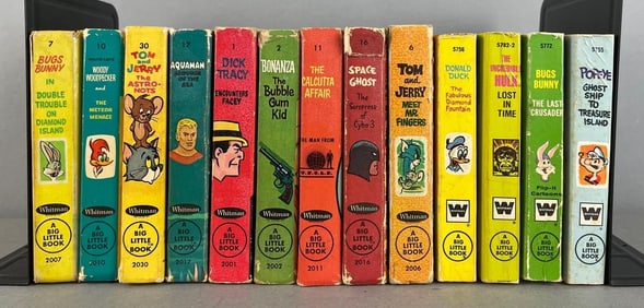 Group of Whitman Big Little Books