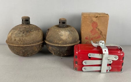 Group of Vintage Road Flares