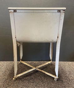 Vintage Johnson Han-D-Made Washtub Basin