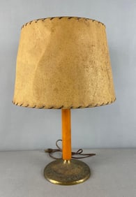 Vintage Colonial Premier Co. Brass and Bakelite Table Lamp