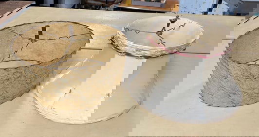 Group of 2 Vintage Lampshades