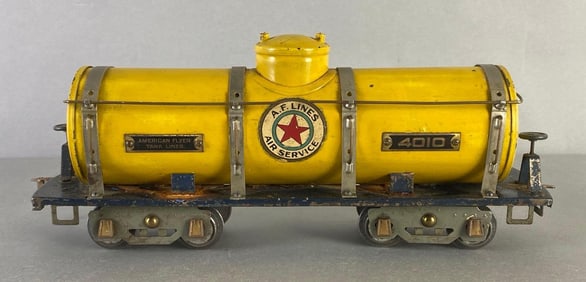 Pre-War American Flyer Tank Lines S Scale No. 4010 Tanker Car