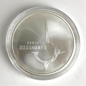 Legendary Dune House Harkonnen 1 oz .999 Fine Silver Round