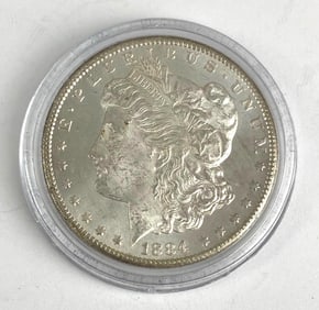 1884 Carson City Morgan Silver Dollar