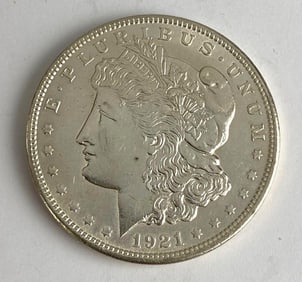 1921 Morgan Silver Dollar