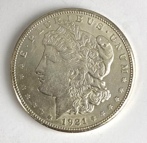1921 S Morgan Silver Dollar