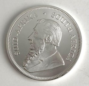 2023 South Africa Krugerrand 1 oz .999 Fine Silver Coin