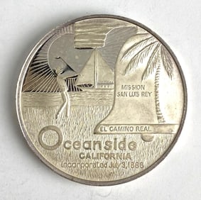 1976 American Revolution Bicentennial 1 oz .999 Silver Round