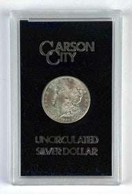 1884-CC US Uncirculated $1 Morgan Silver Dollar