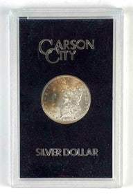 1884-CC US Uncirculated $1 Morgan Silver Dollar