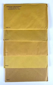 Group of 5 US 1960-1964 Proof Coin Sets