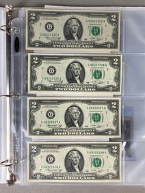 Group of Assorted Paper Currency