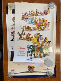 Group of Walt Disney Posters