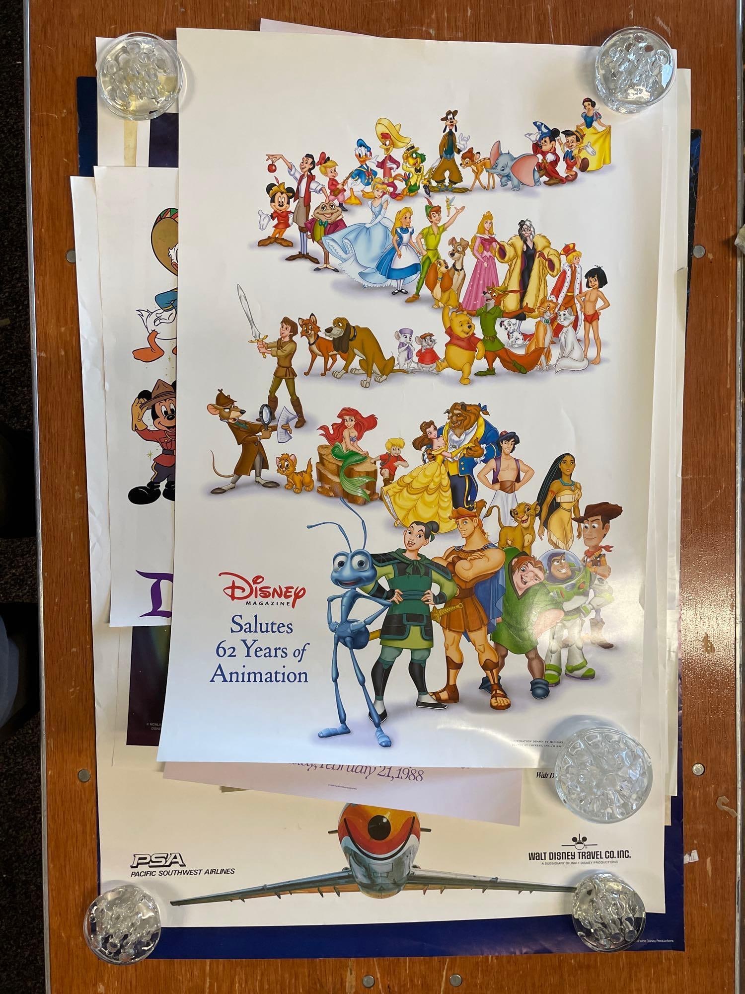 Group of Walt Disney Posters (1 of 7)