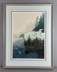 Helen Rundell Signed and Numbered Shore Lithograph