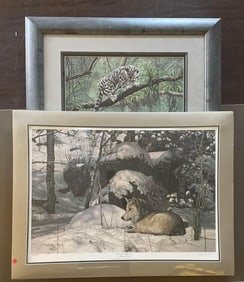 Group of 2 Limited Edition Animal Prints