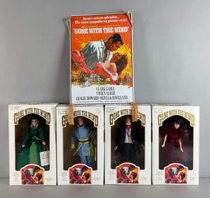 Group of World Doll Gone with the Wind Fashion Dolls