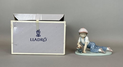 Lladro All Aboard Porcelain Figurine