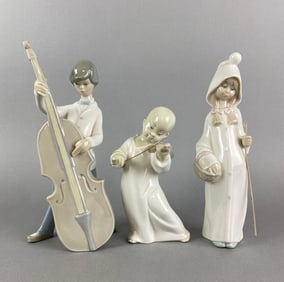 Group of 3 Lladro Porcelain Figurines