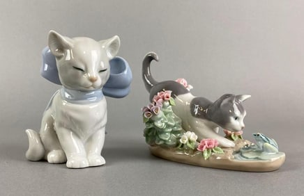 Group of 2 Lladro Porcelain Figurines