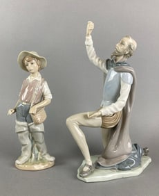 Group of 2 Lladro Porcelain Figurines