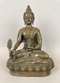 Ratnasambhava Buddha Bronze Cast Statue