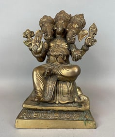 Ganesha Brass Cast Statue