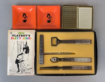 Group of Vintage Playboy Items