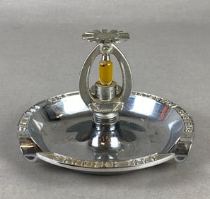 Grinnell Tire Protection Systems Fire Sprinkler Advertising Ashtray