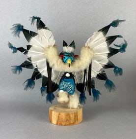 Sharon Woody Signed Navajo Native American Eagle Dancer Kachina Doll