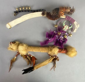 Group of 2 Native American Items