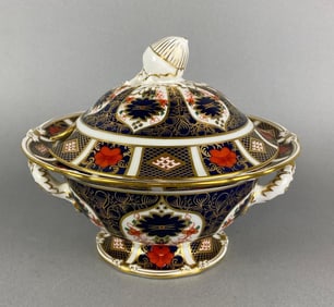 Royal Crown Derby Bone China Old Imari Soup Tureen