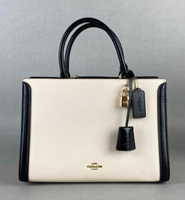 Limited Edition Coach Zoe Carryall Colorblock Purse