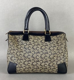 Celine Paris Horse and Carriage Boston Handbag