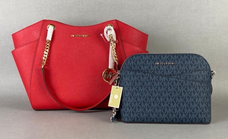Group of 2 Michael Kors Jet Set Purses