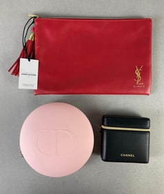 Group of 3 Luxury Brand Beauty Cases