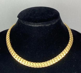 Signed 14k Gold Necklace