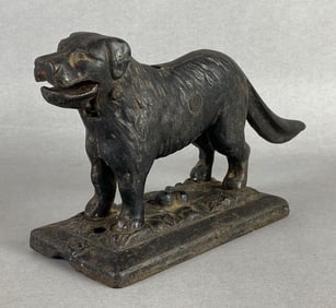 Antique Cast Iron Dog Nutcracker
