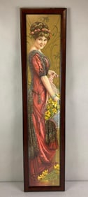 1910 Pabst Extract Advertising Yard Long Print