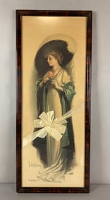 1907 The Fairest Flower Advertising Yard Long Print