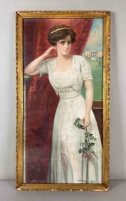 1911 White House Shoes Advertising Yard Long Print