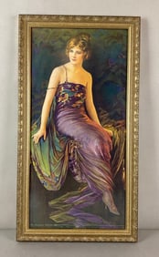 1921 McElroy Furniture Advertising Calendar Print