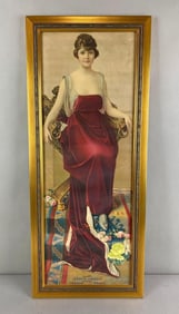 1916 Jesse G Lindsay Mens Furnishing Advertising Yard Long Print