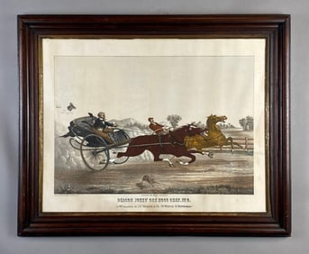 M.J. Warner Deacon Jones One Hoss Shay No. 2 Lithograph
